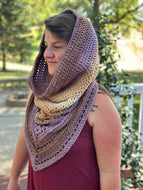 Hooded Cowl - Chocolate Toffee