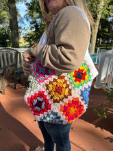 Load image into Gallery viewer, Granny Square Tote Bags
