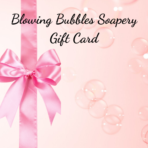 Blowing Bubbles Soapery Gift Card